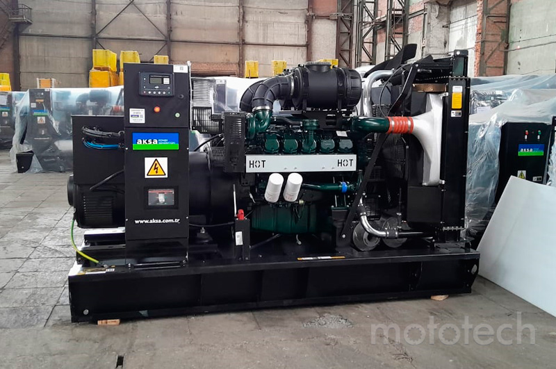 AKSA AD-710. Электроснабжение цеха по производству монолитного поликарбоната в г. Армавир