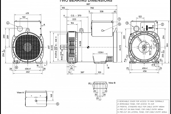 Mecc Alte ECP34-1L/4 C