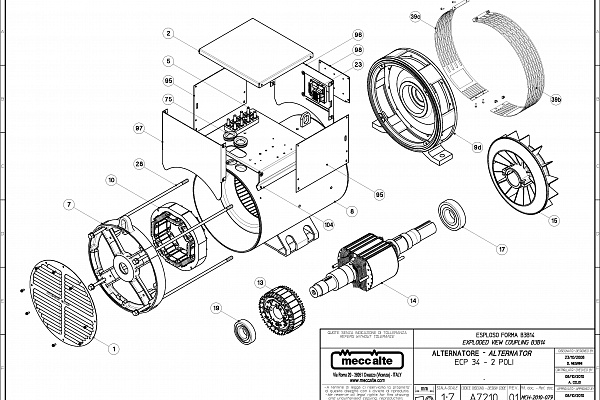 Mecc Alte ECP34-1L/2 A