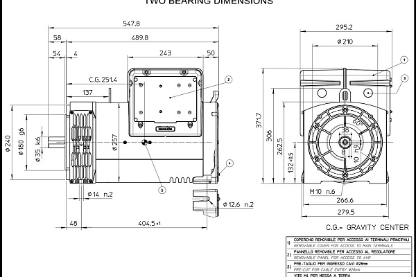 Mecc Alte ECP3-3L/4 C