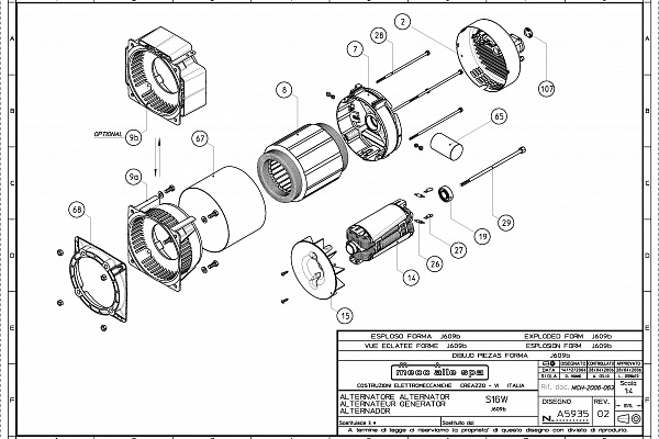 Mecc Alte S16W-105