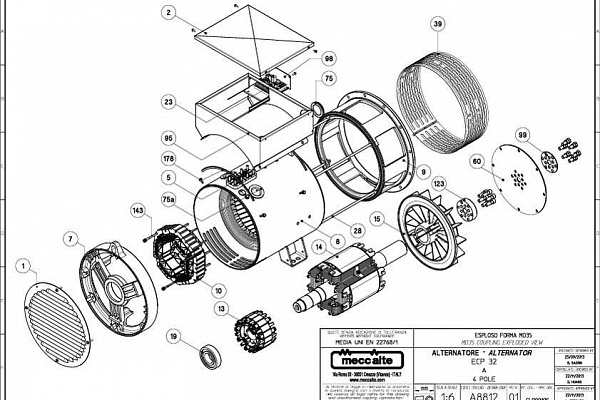 Mecc Alte ECP32-2L/4 A