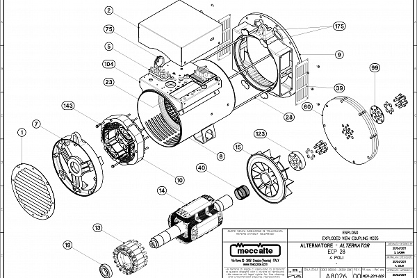 Mecc Alte ECP28-VL/4 A