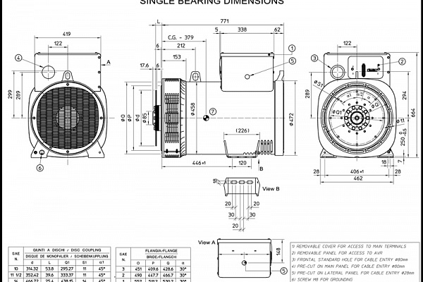 Mecc Alte ECP34-1L/4 C